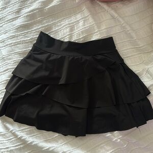 Altar’d State Black Tennis Skirt